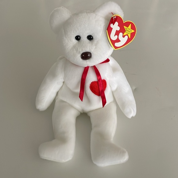 1993 Valentino the Bear Beanie Baby - Picture 2 of 8